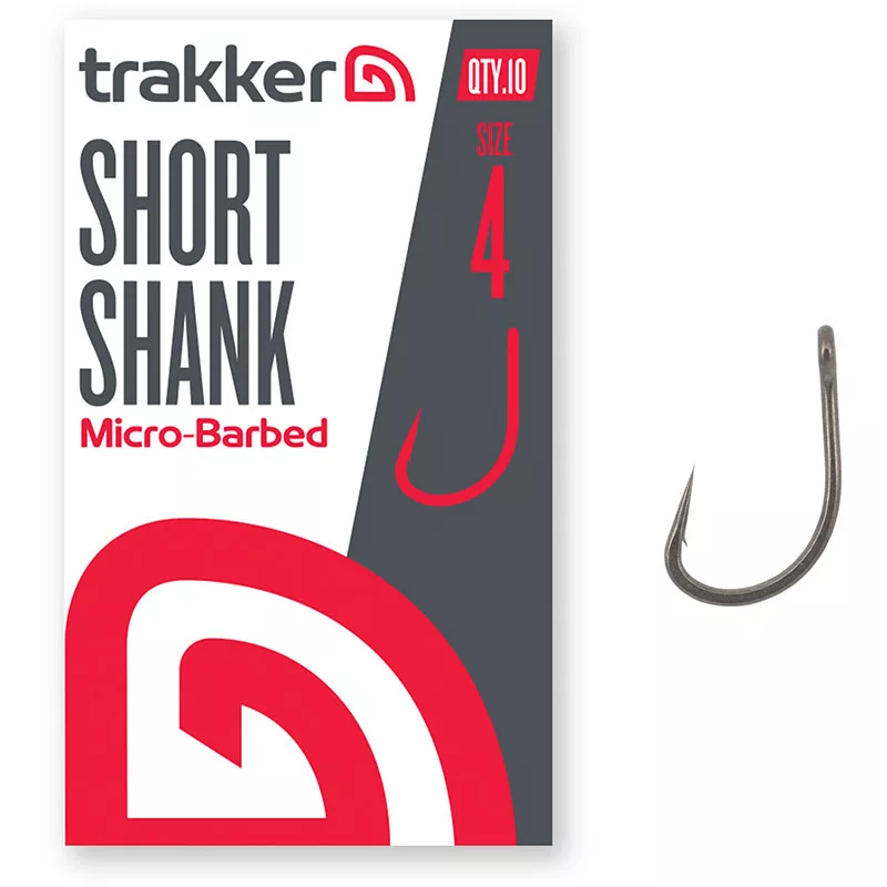 Short Shank Hooks Size 4 (Micro Barbed) (227144)