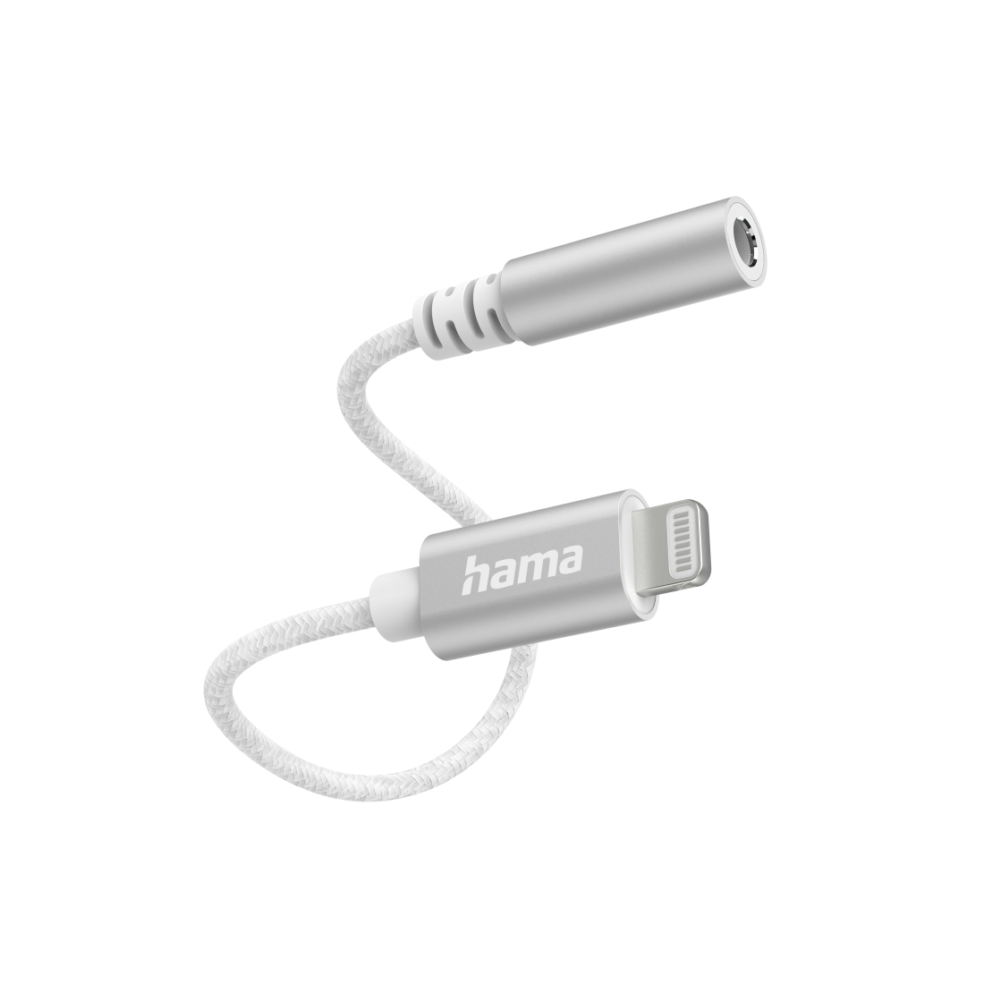 Aux-Adapter Lightning ? 3,5-mm-Klinke-Buchse, Weiß (201523)