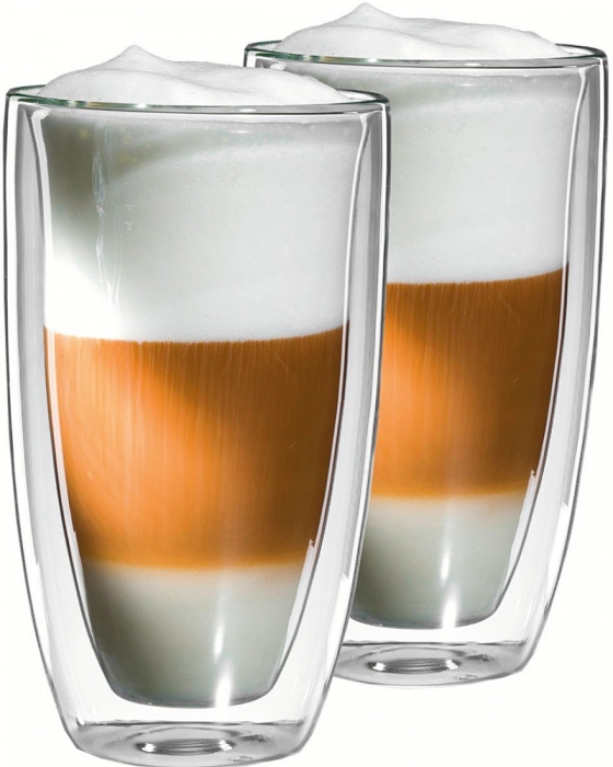 Latte-macchiato- Glas 2er- Set