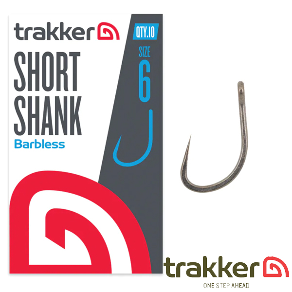 Short Shank Hooks Size 6 (Barbless) (227138)