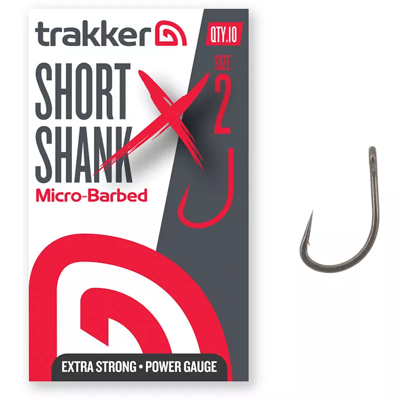 Short Shank XS Hooks Size 2 (Micro Barbed) (227150)