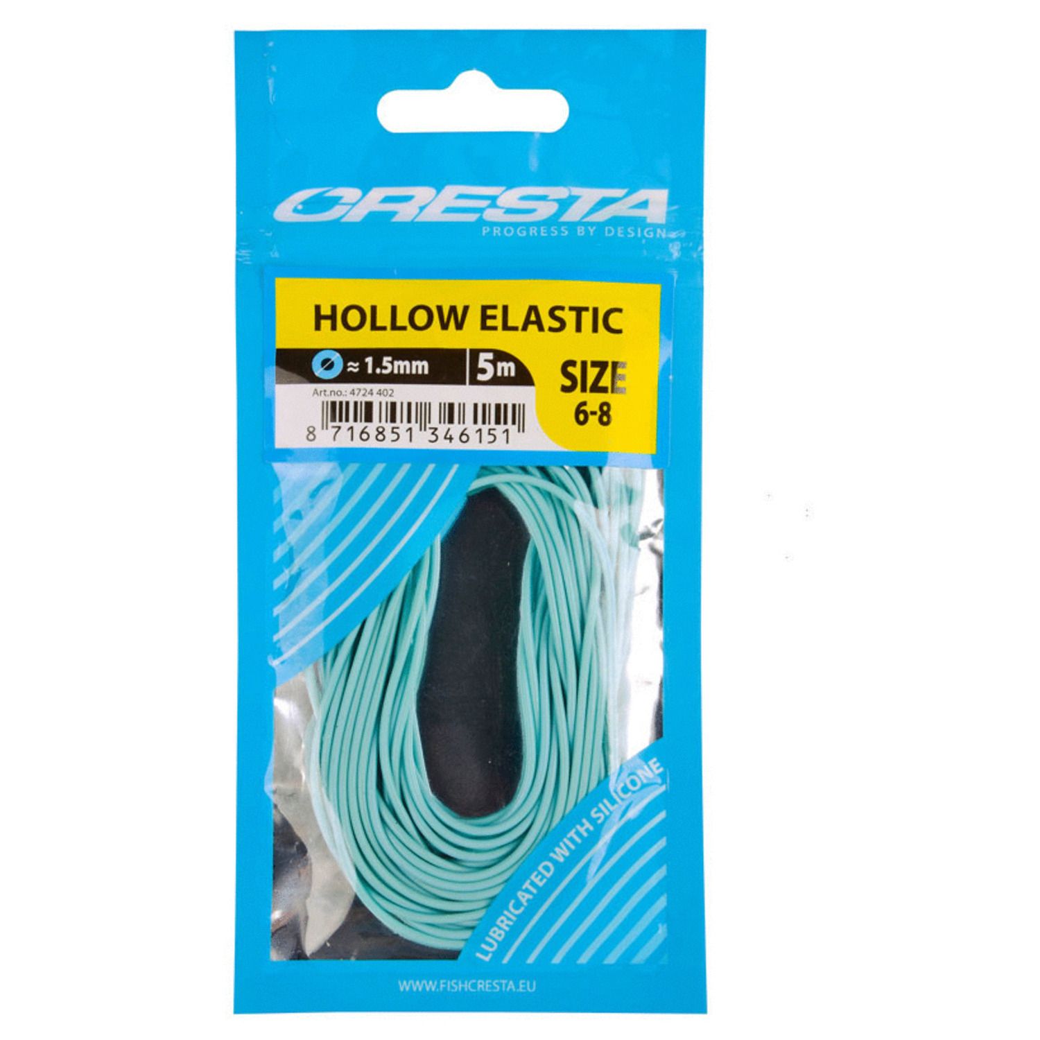 Hollow Elastic Blue 1,5mm