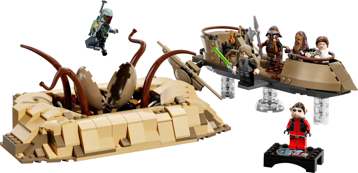 Wüsten-Skiff und Sarlacc-Grube