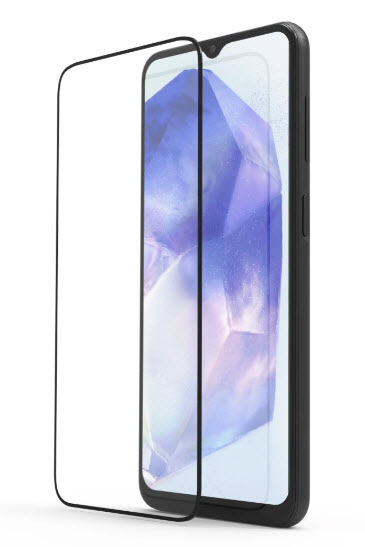 Handy-Schutzglas 'Extreme Protect' für Samsung Galaxy A35 5G, Montagehilfe (222734)