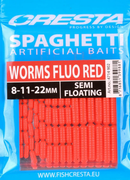 Spaghetti Worms Red