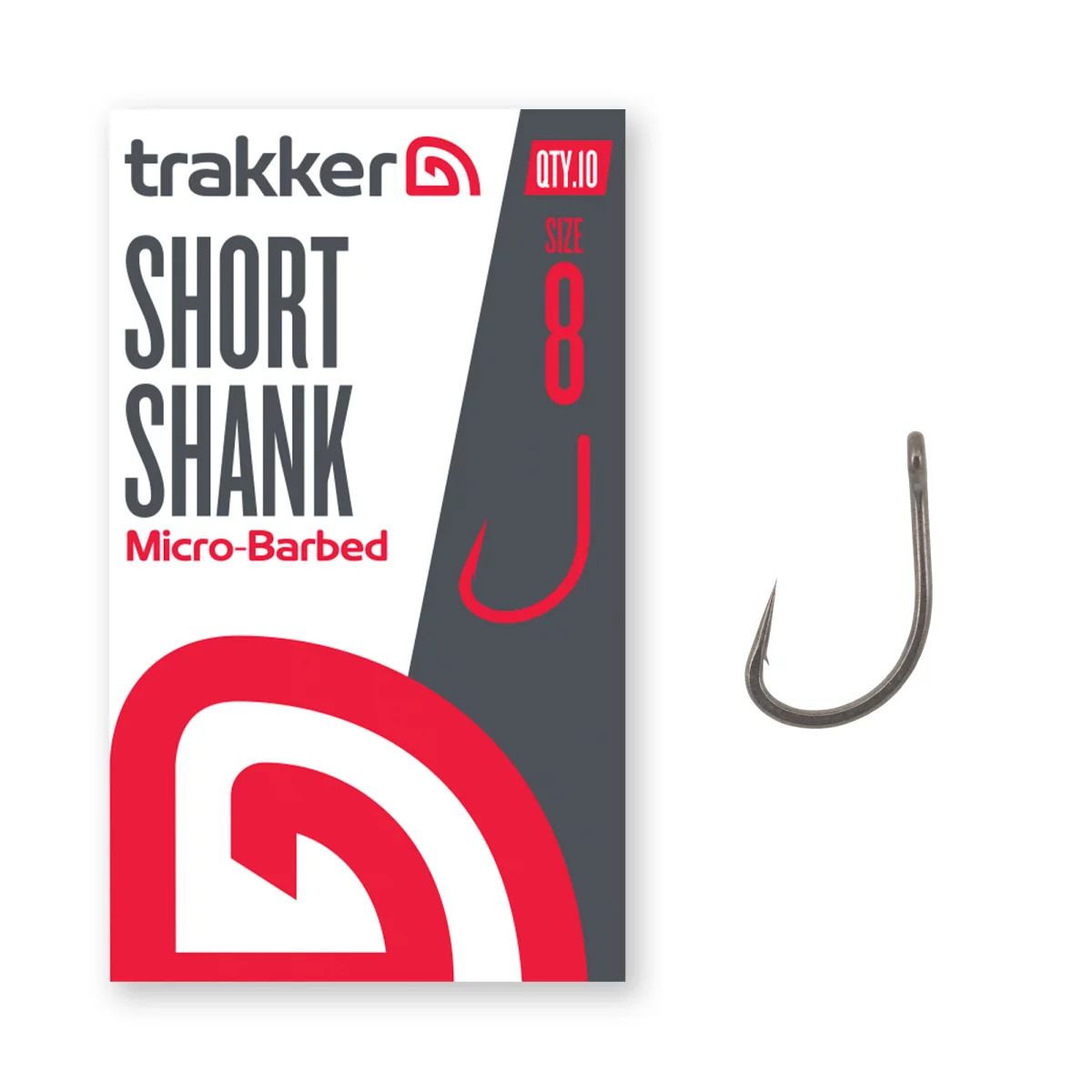 Short Shank Hooks Size 8 (Micro Barbed) (227146)