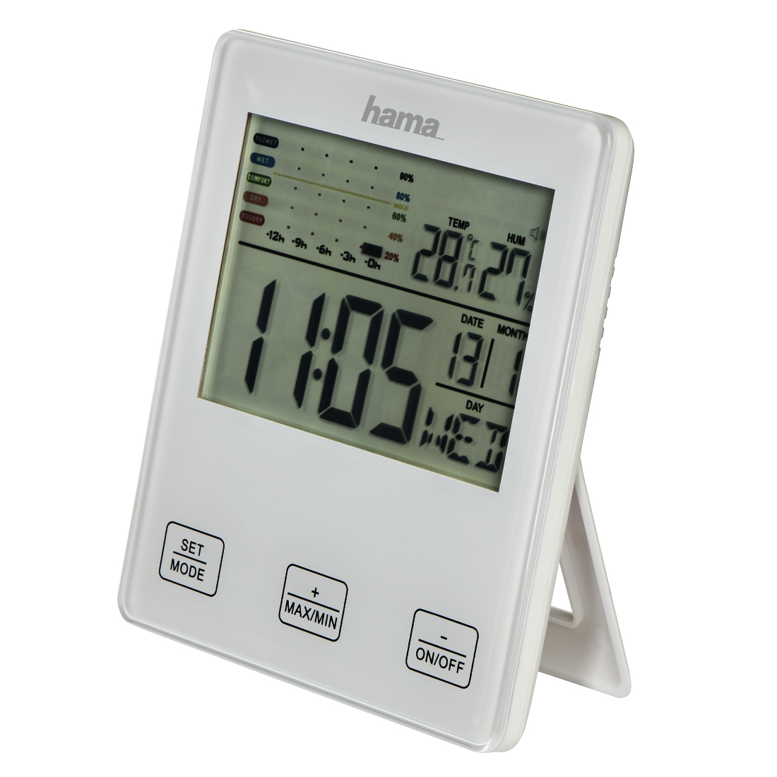 Thermo-/Hygrometer ´TH-10´, mit Schimmelalarm