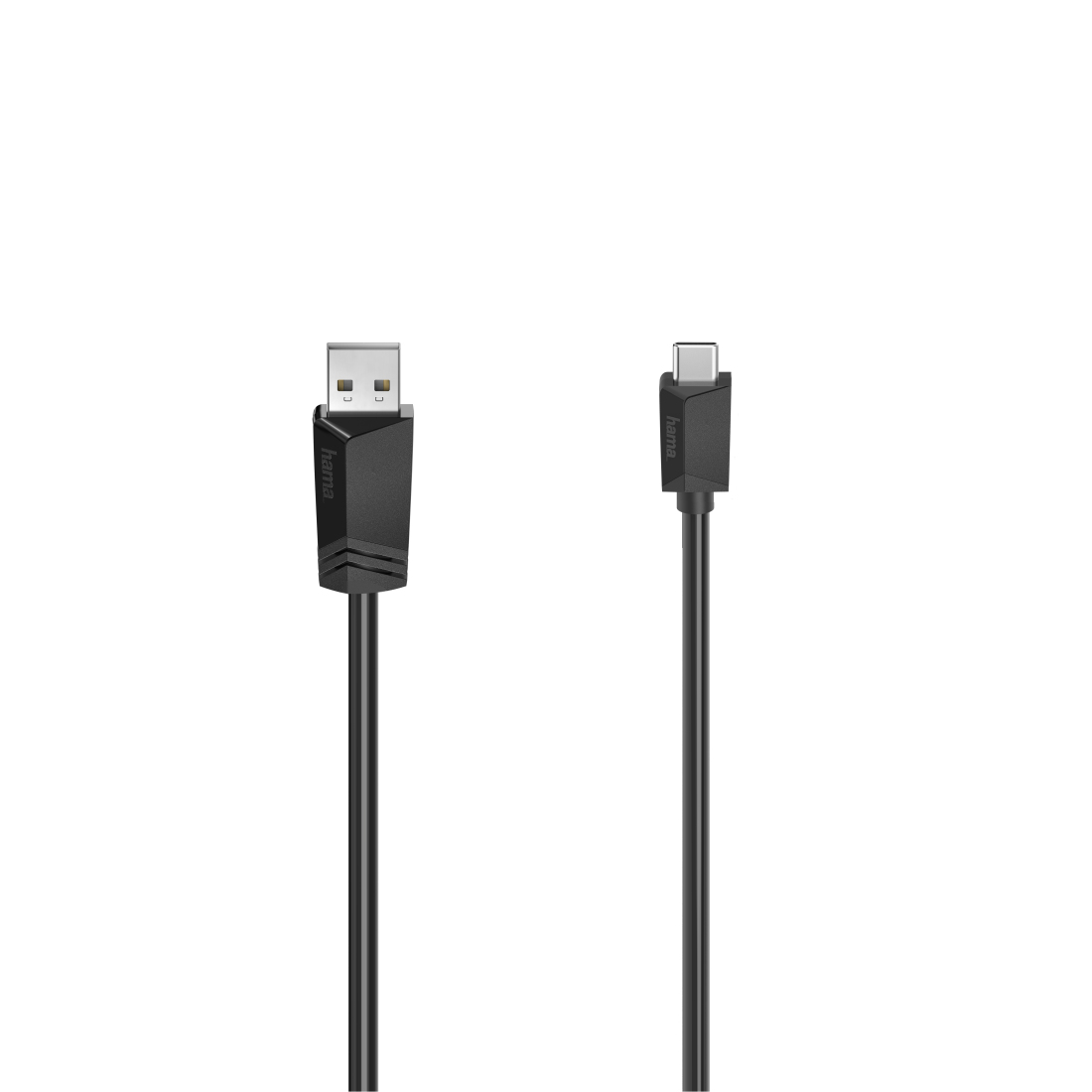 USB-C-Kabel, USB-A-Stecker - USB-C-Stecker, USB 2.0, 480 Mbit/s, 1,50 m (200632)