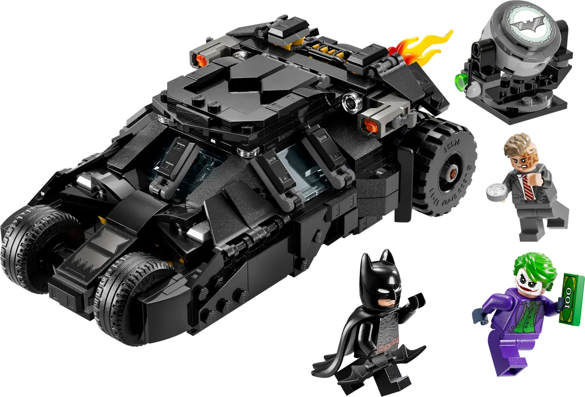 Batman Tumbler vs. Two-Face & The Joker