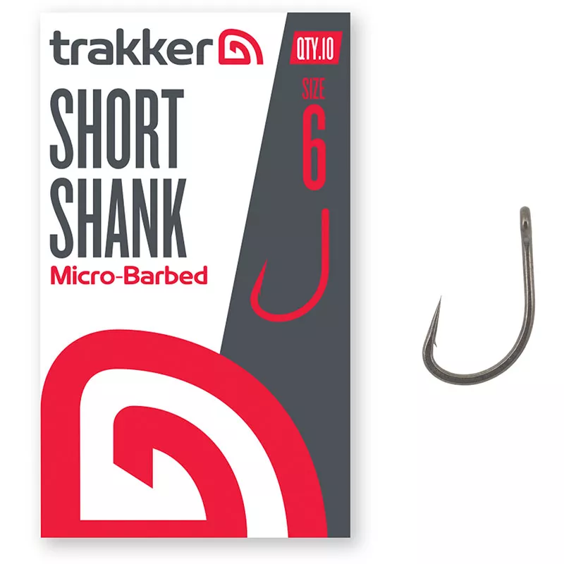 Short Shank Hooks Size 6 (Micro Barbed) (227145)