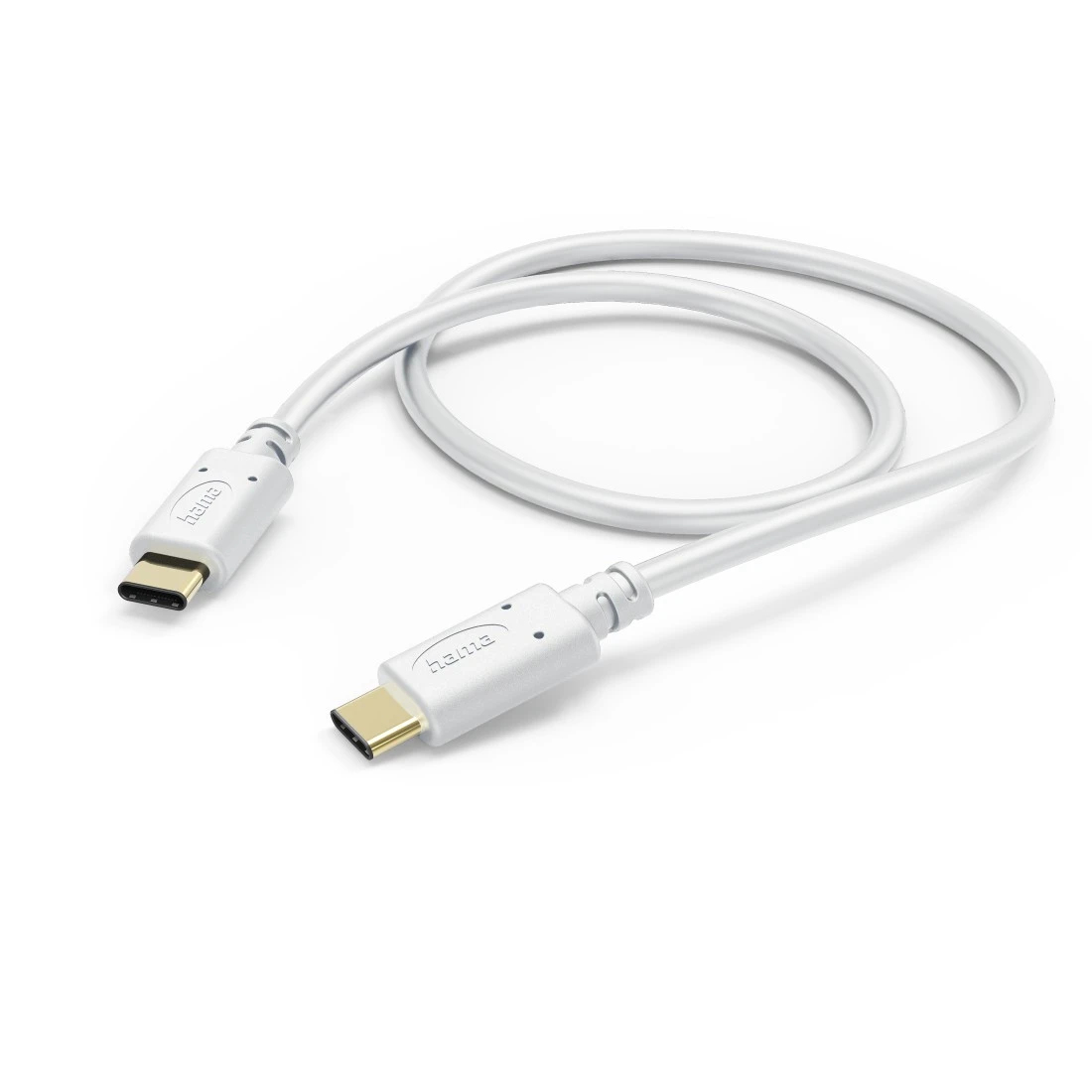 Ladekabel, USB-C - USB-C, 1,5 m, Weiß (201704)