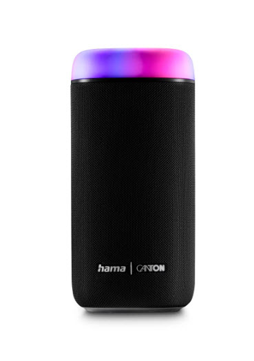 Bluetooth-Lautsprecher ´Glow Pro´, wasserfest IPX4, 5 Licht-Modi, 30W, SW (188230)