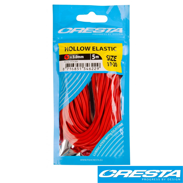 Hollow Elastic Red 3mm