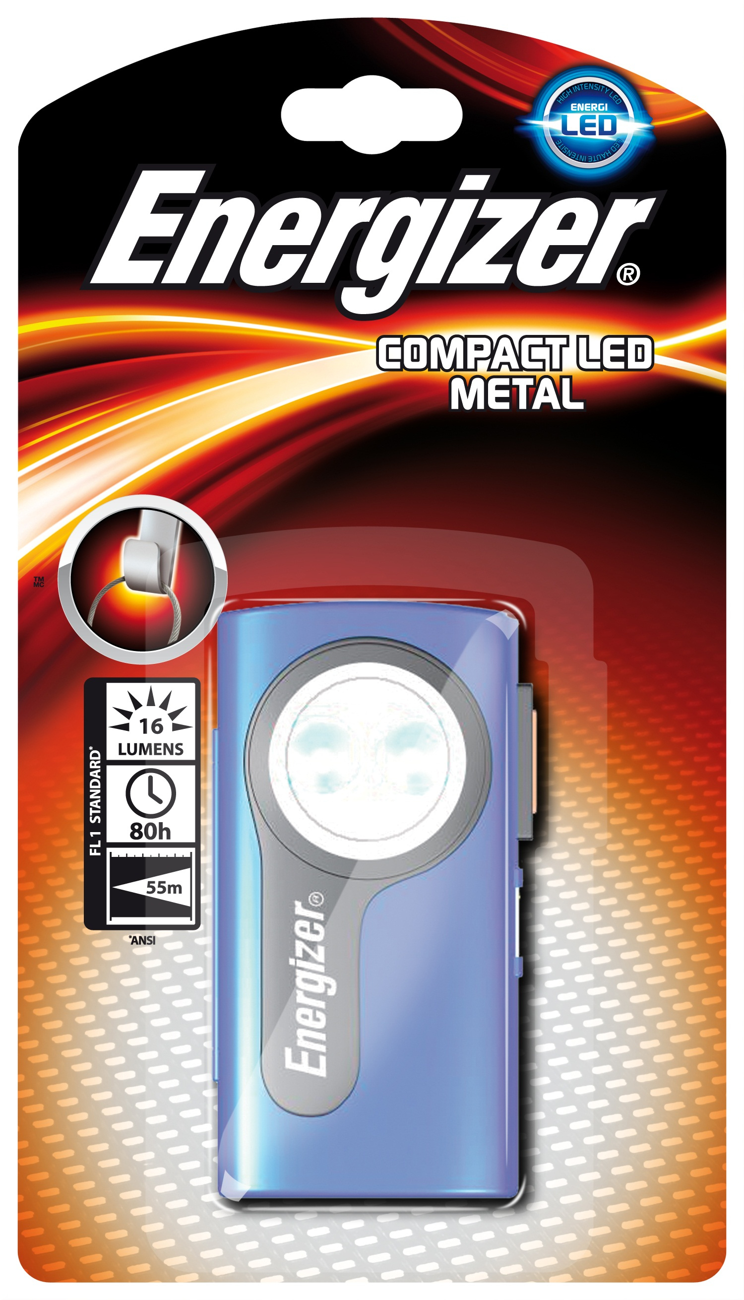 Energizer Compact LED Metall ohne Batt.
