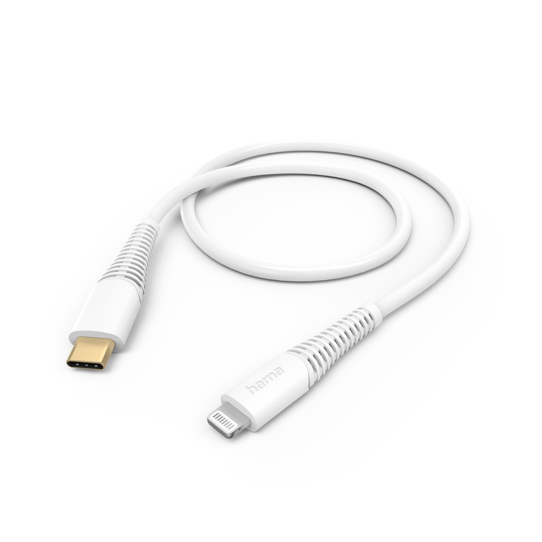 Ladekabel, USB-C - Lightning, 1,5 m, Weiß (201505)