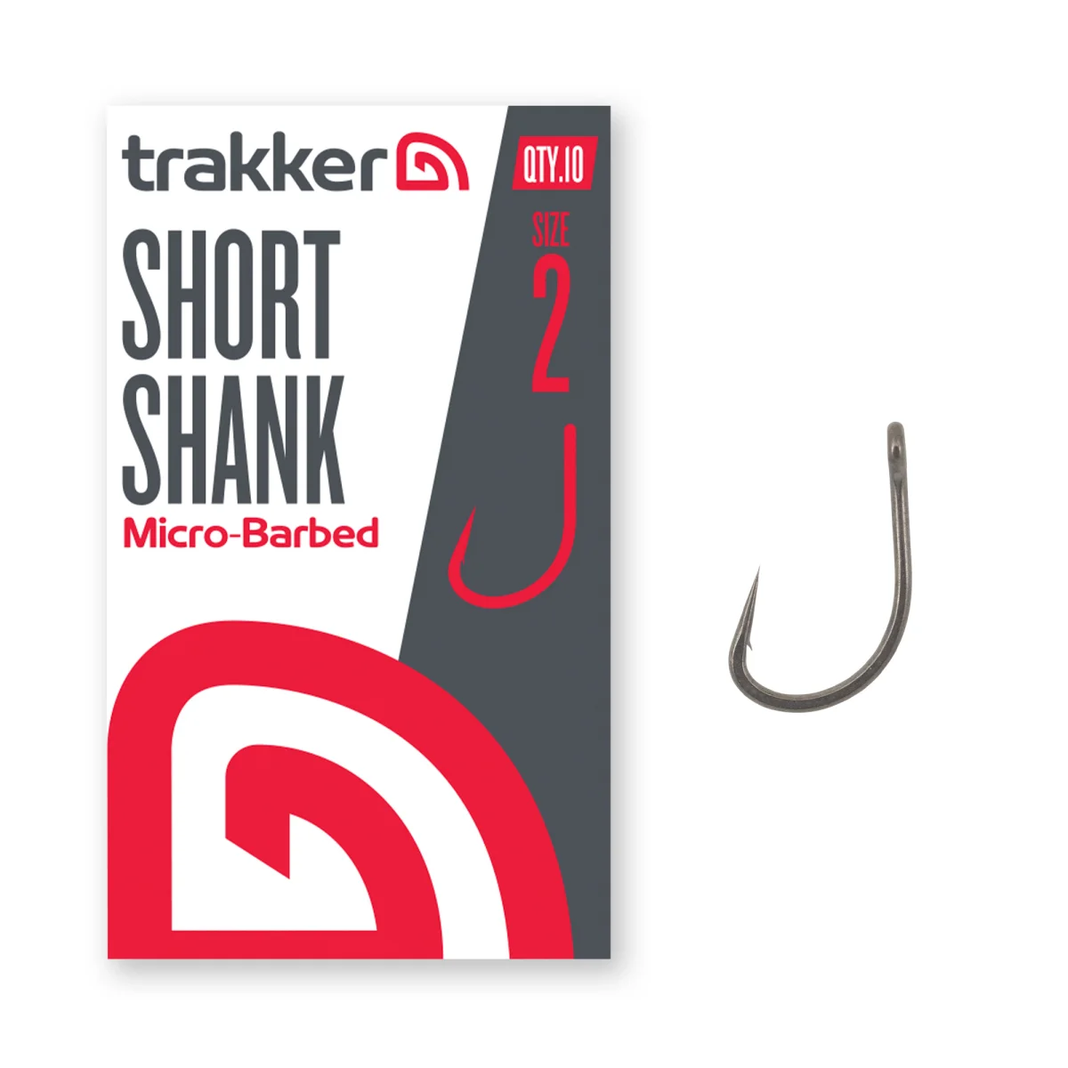 Short Shank Hooks Size 2 (Micro Barbed) (227143)