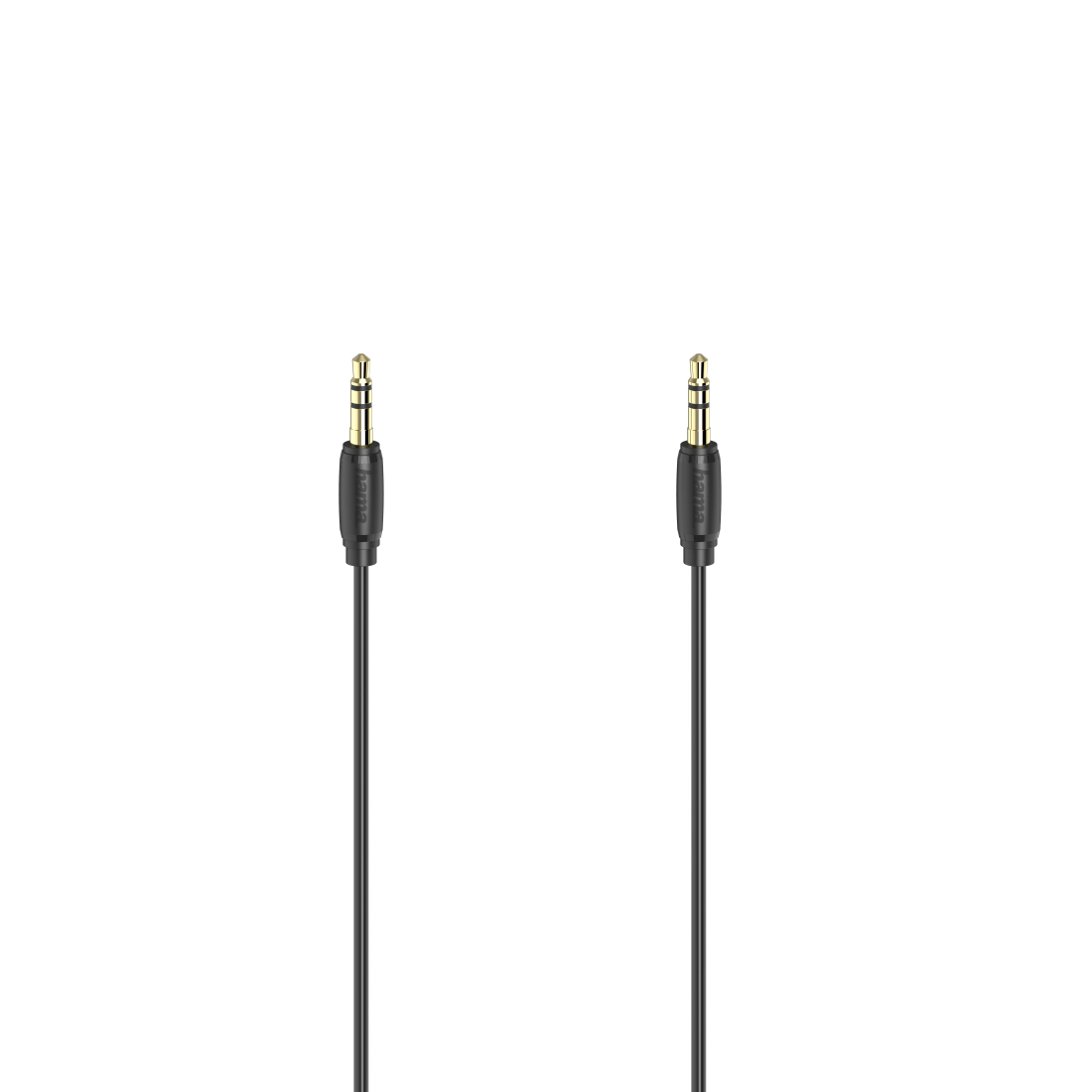 Audio-Kabel, 3,5-mm-Klinken-St. - St., Stereo, vergoldet, ultradünn, 1,5 m (205118)