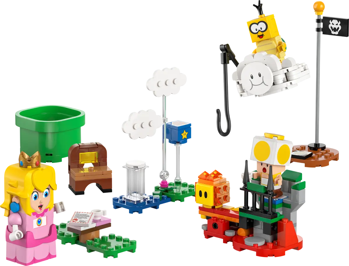 Abenteuer mit dem interaktiven LEGO Peach