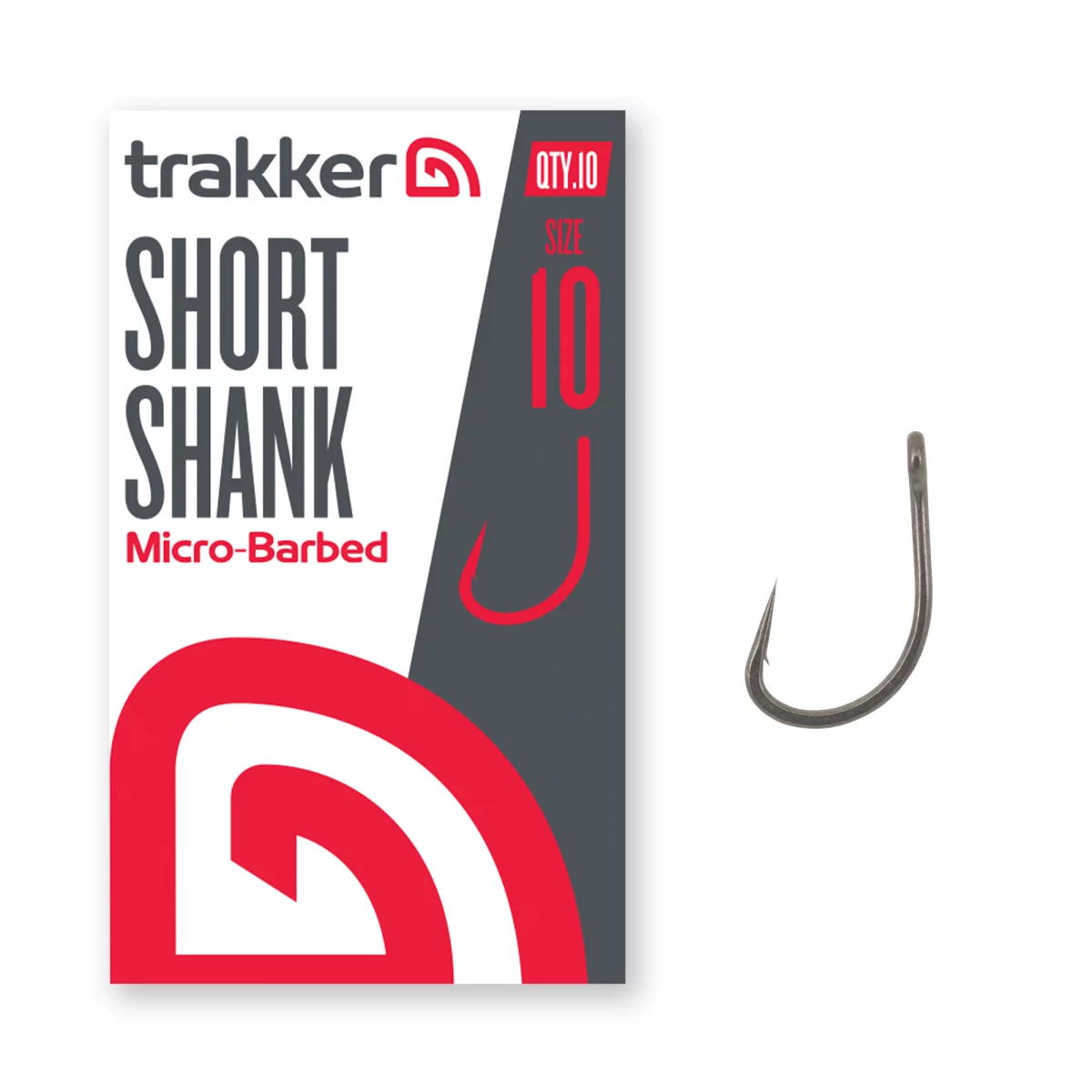 Short Shank Hooks Size 10 (Micro Barbed) (227147)