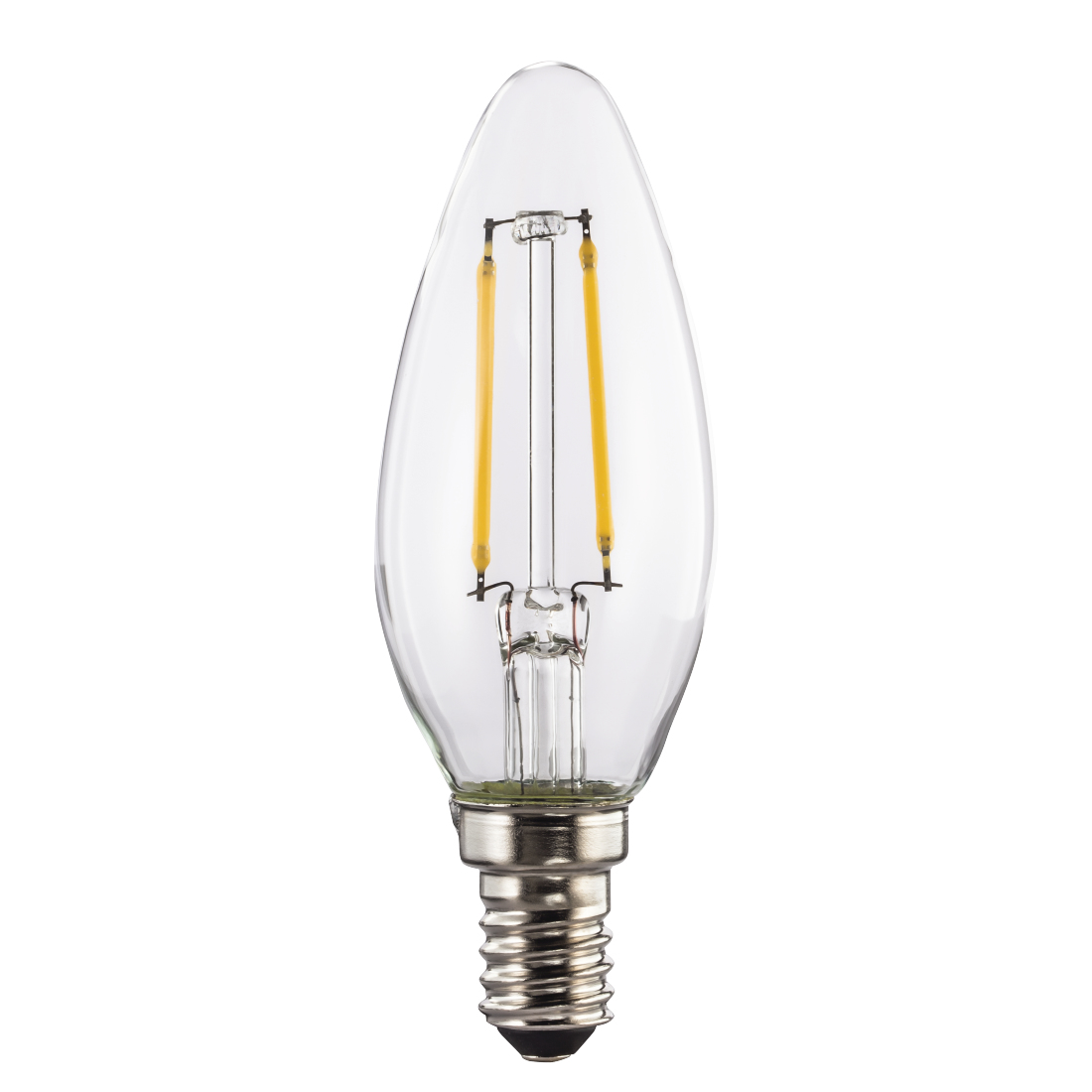 LED-Filament, E14, 806lm ersetzt 60W, Kerzenlampe, Warmweiß (112822)