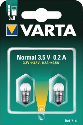 714 Normal3,5V / 0,20A 2er Blister