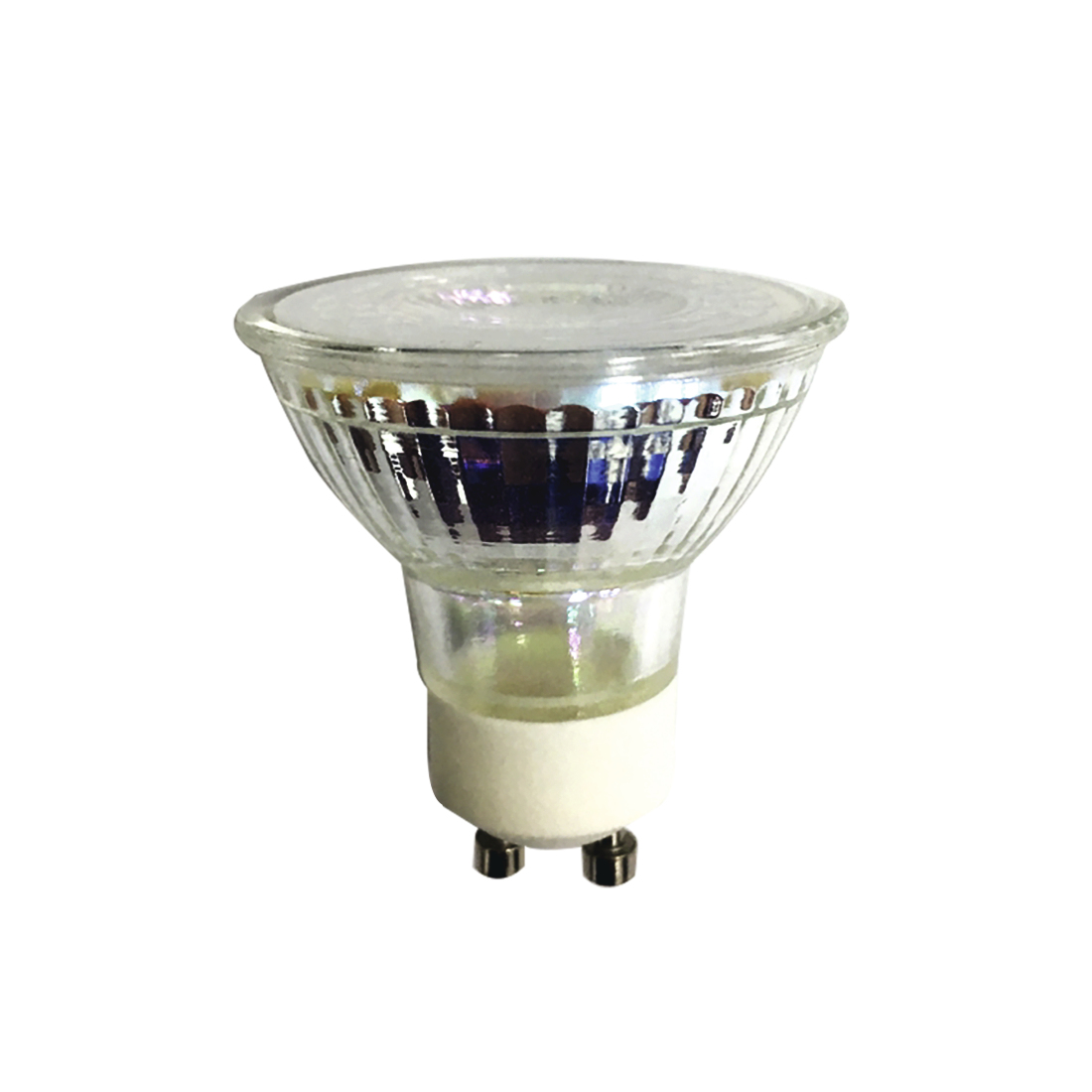 LED-Lampe, GU10, 445lm ersetzt 40W, Reflektorlampe PAR16, Warmweiß, Glas (112884)